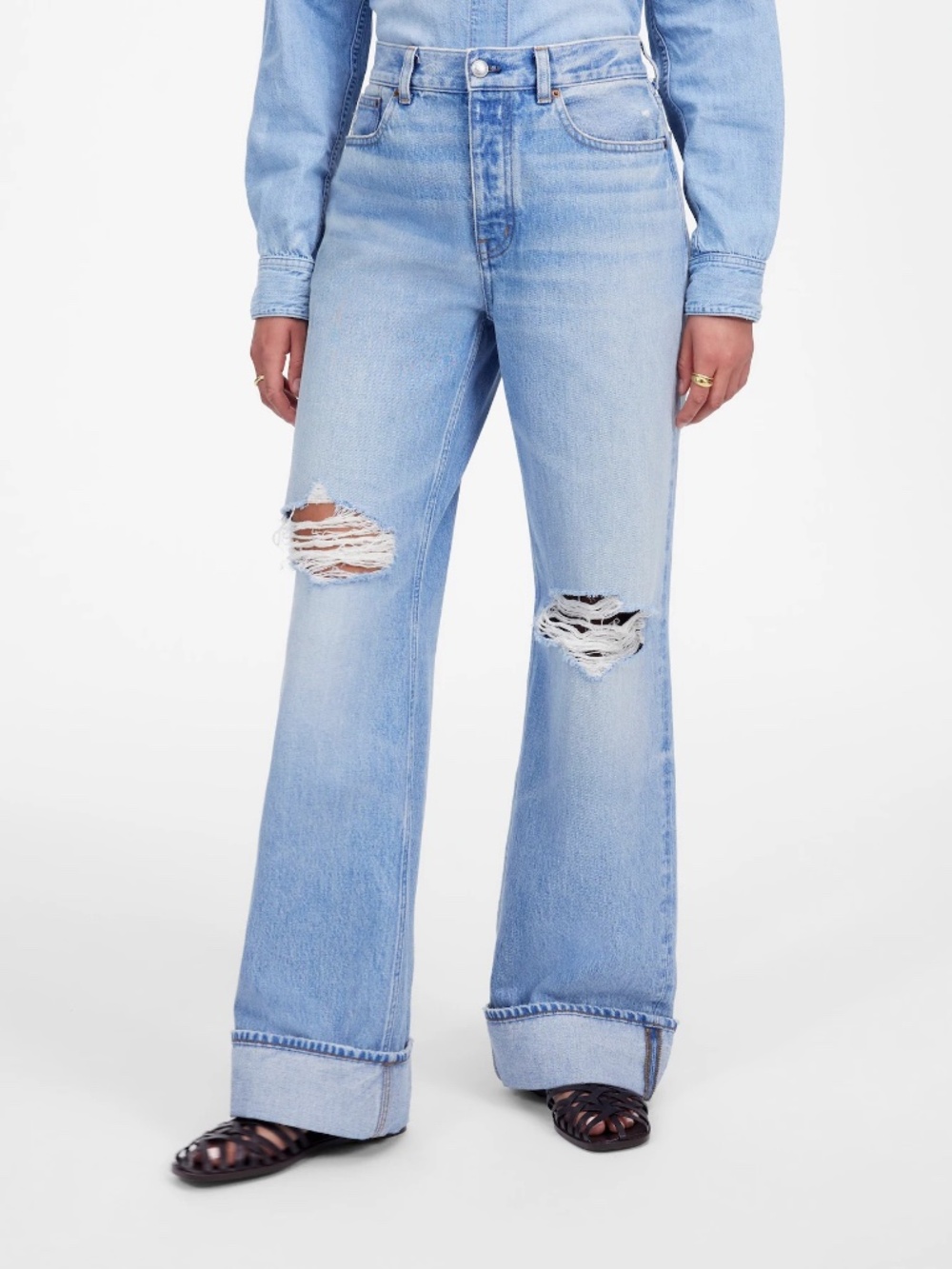 Madewell NWT Low-Slung Baggy Jeans